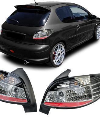 Fanali posteriori a LED Peugeot 206 hatchback