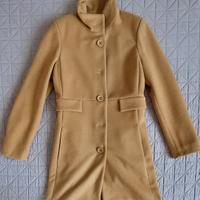 Cappotto donna color cammello XS