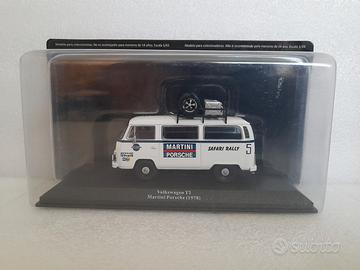 Volkswagen t2 martini porsche 1978 scala 1-43