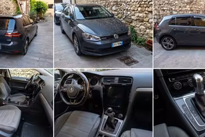 wv golf 7 TGI 2014 KM 219500 SOLI  10500€