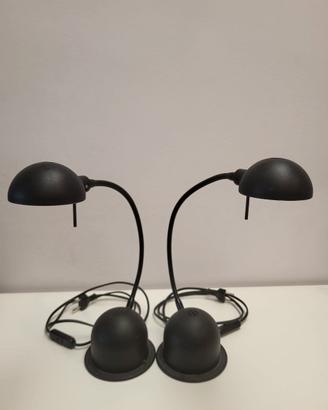Coppia di lampade alogene di design