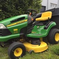 Trattorino Tagliaerba Sistem Mulching & Carellino 