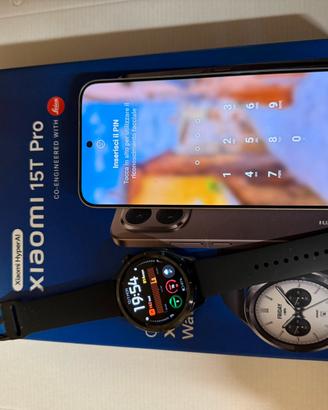 Xiaomi 15t pro + Xiaomi Watch s4