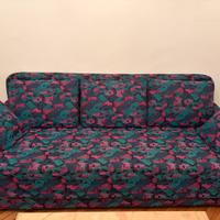 Set Divano Letto 3 Posti + Poltrona Coordinata