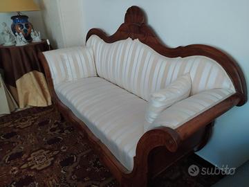 ANTIQUARIATO - Divano Carlo X inizio '800