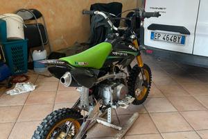 Pit bike preparata da pista 140
