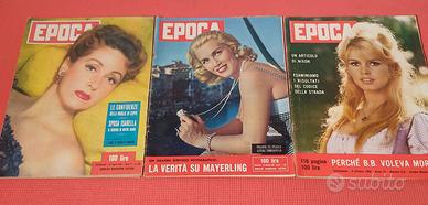 Riviste Epoca. Anni 50/60. Dive