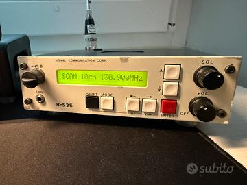 RICEVITORE SCANNER AIR BAND V-UHF SIGNAL R-535