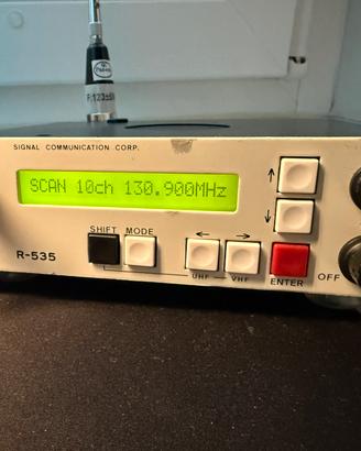 RICEVITORE SCANNER AIR BAND V-UHF SIGNAL R-535