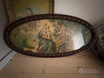 Quadro Sacra Famiglia con San Giovannino