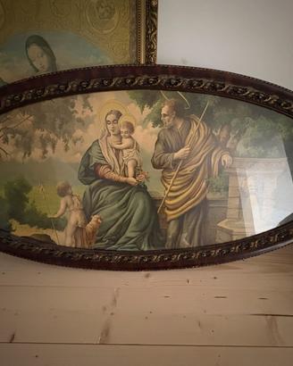 Quadro Sacra Famiglia con San Giovannino