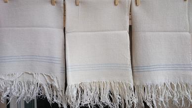 3 asciugamani della nonna originali anni '50