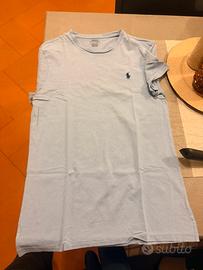 T-shirt Polo Ralph Lauren azzurra tg. S