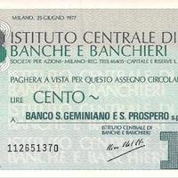 Miniass. Istituto Centrale di Banche e Banchieri