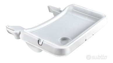 Hauck Alpha Tray Bianco - Vassoio Pappa 3in1