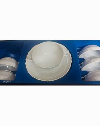 Tazza da brodo più piatto richard ginori anni 70.