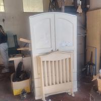 Cameretta originale azur classica orsetti bianchi