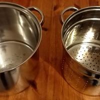 Pentola con scolapasta 22