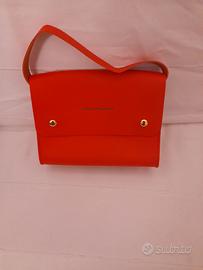 pochette rosso corallo 