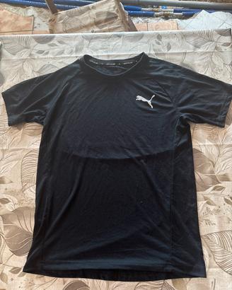 maglietta puma nera