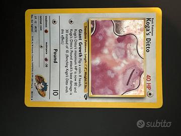 Carta pokemon Koga’s Ditto Gym challenge (liv. 12)