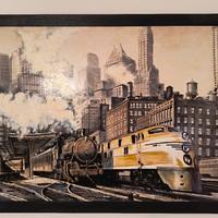 quadro Chicago in stile industriale 