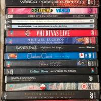 Lotto stock blocco dvd musicali rock pop