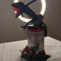Peluche Pokémon Rayquaza Shiny Nero – Morbido
