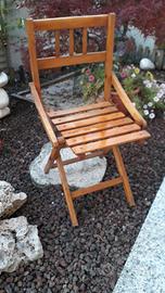 sedia pieghevole