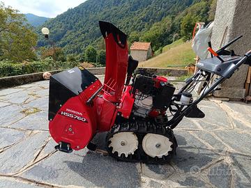 fresa neve honda hss760