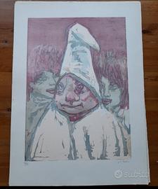 Xilografia Originale Mino Maccari