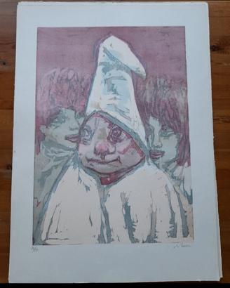 Xilografia Originale Mino Maccari