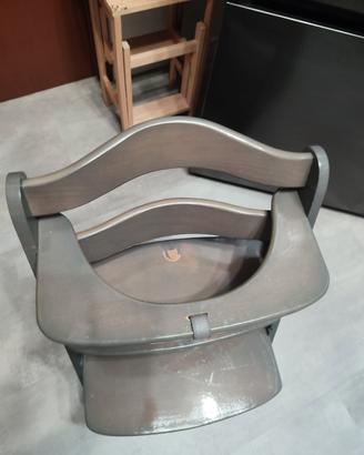 hauck Seggiolone Pappa in Legno Alpha+