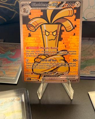 Carta pokemon Gholdengo ex 252/182 paradosso