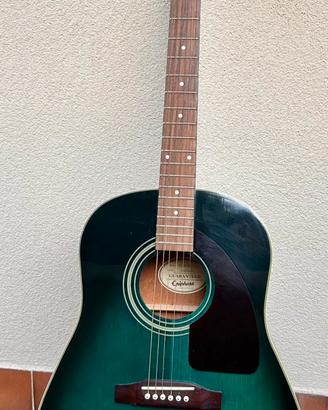 Chitarra acustica Epiphone AJ-15 BB Blue Burst