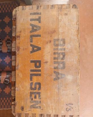Cassette birra PILSEN in legno
