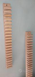 Coppia di porta cd in legno da muro Ikea