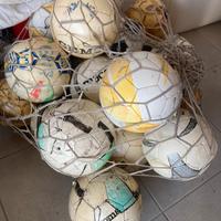 Palloni da calcio usati