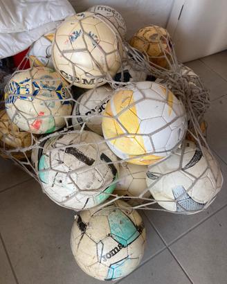 Palloni da calcio usati