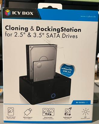 Docking station ICY BOX HDD/SATA 2.5 e 3.5 - NUOVA