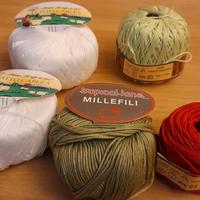 Gomitoli cotone egiziano