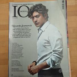 RICCARDO SCAMARCIO copertina Io Donna del 2012