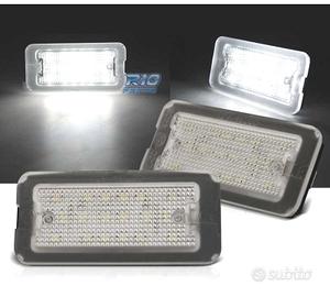 LUCI TARGA A LED PER FIAT 500 E 500C 2007-2016