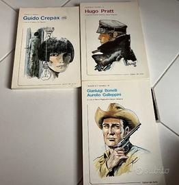 Monografie Pratt - Crepax - Bonelli - Galleppini