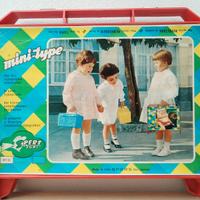 Compositore Tipografico Giocattolo d'epoca Anni 70