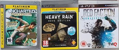 PS3 5 giochi