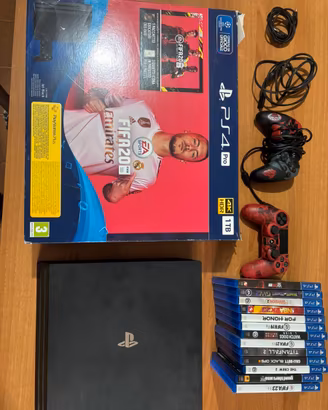 Ps4 pro 1tb con 13 giochi