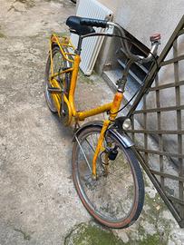 BICI PIEGHEVOLE TIPO GRAZIELLA RUOTE DA 24 VINTAGE