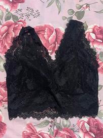 Bralette nera