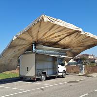 Renault master 2.5dci autonegozio con tenda mercat